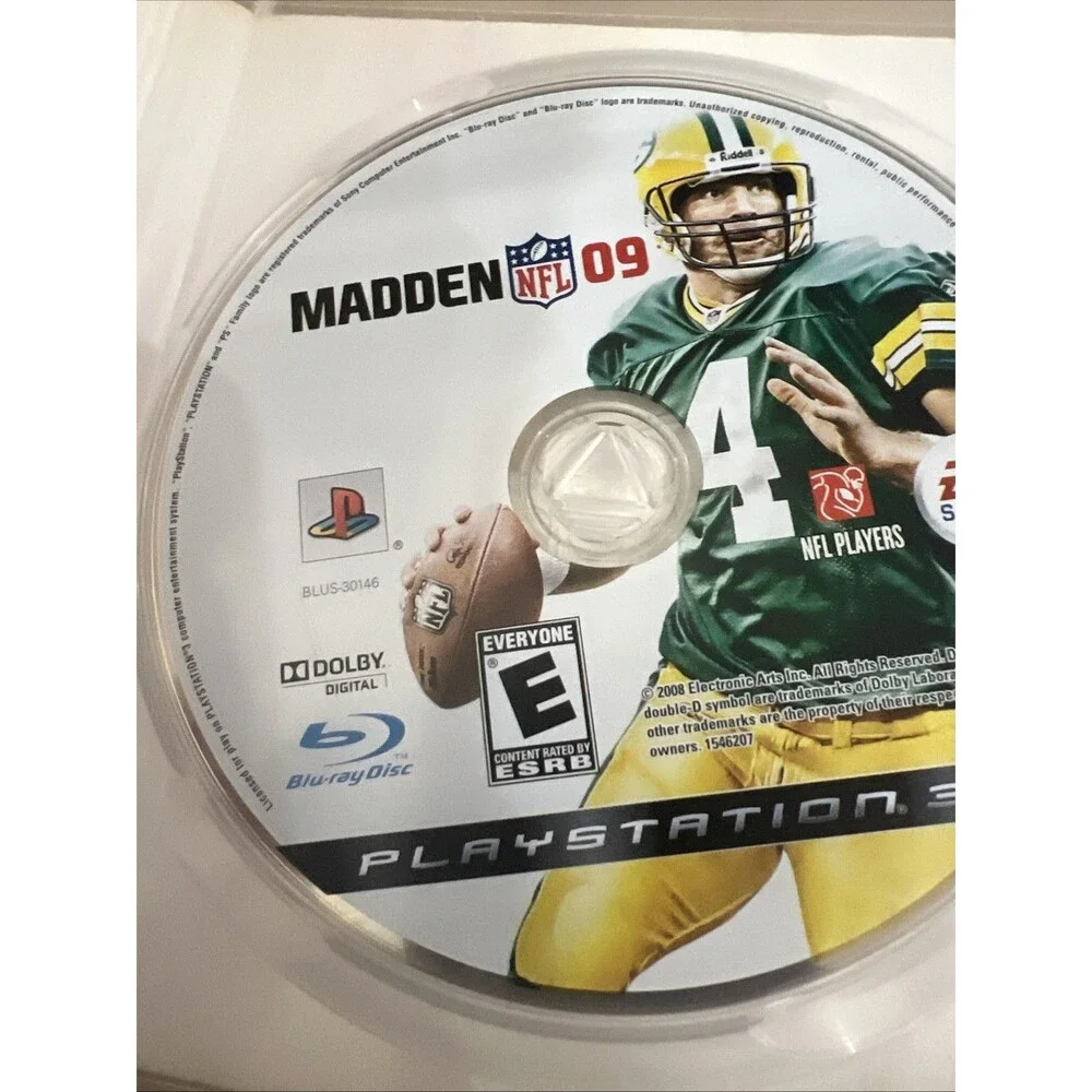 Madden NFL 09 (Sony PlayStation 3,‎ 2008)